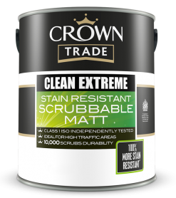 фото: Crown Extreme (Краун Экстрим) - Интерьерная краска для стен и потолков, матовая 