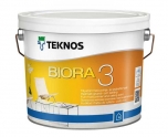 изображение: Teknos Biora 3 (Текнос Биора 3) — Краска для потолков,совершенно матовая.